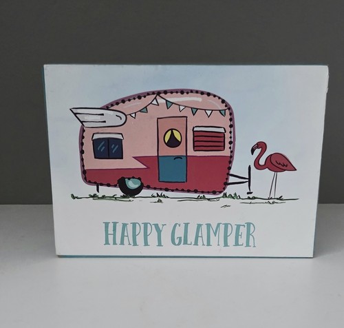 Happy glamper flamingo - happy,